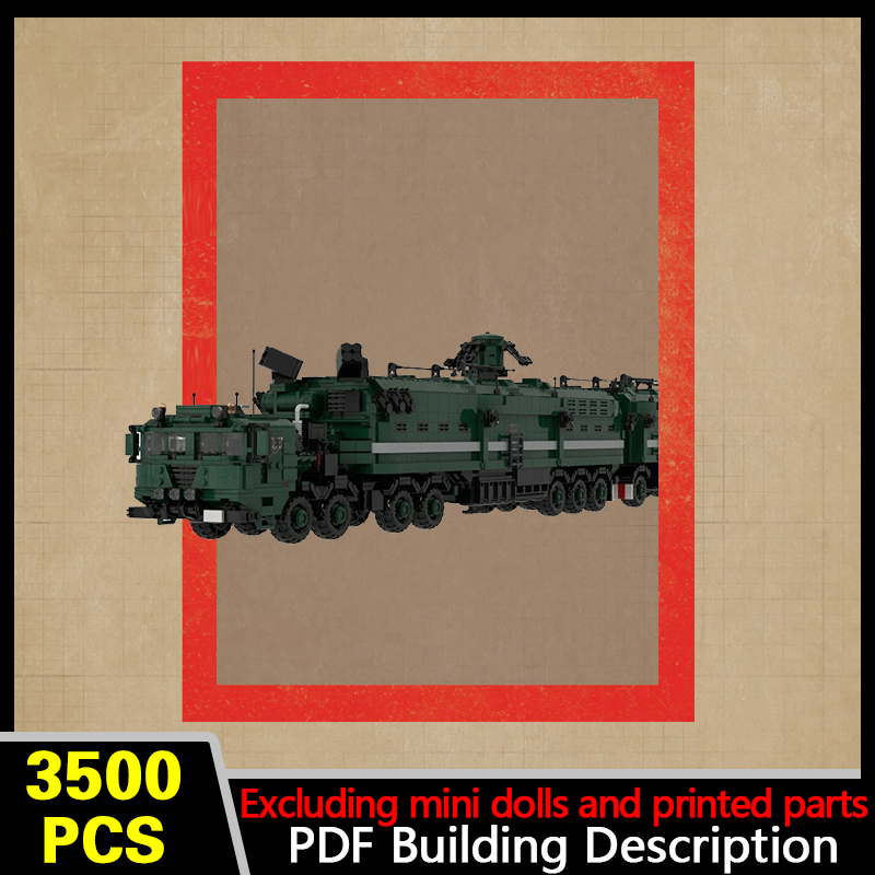 Heavy Equipment Center - 초대형 이동식 지휘센터 모델 MOC 조립