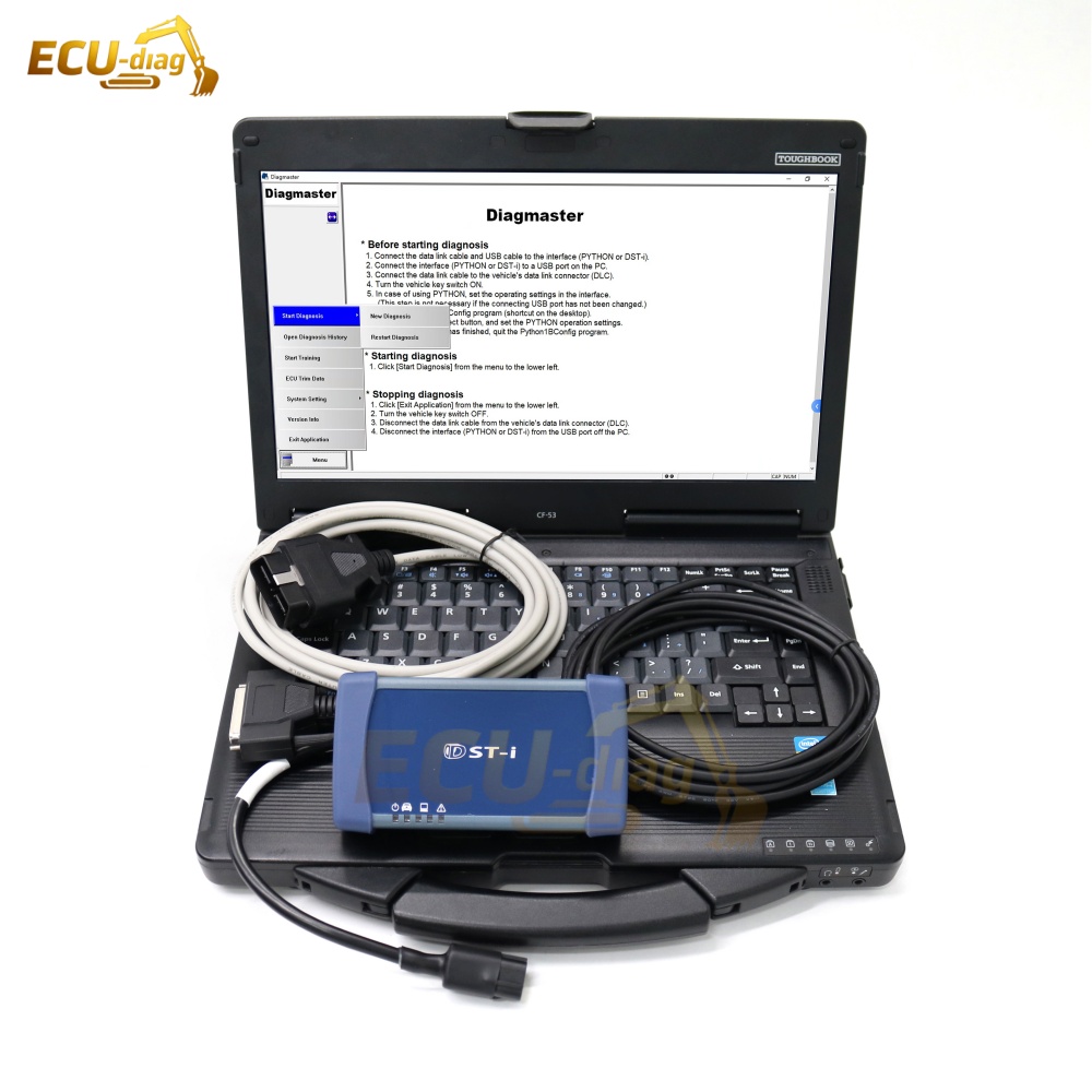 Heavy Equipment Software - 쿠보타 덴소 인터페이스 진단 키트 중장비
