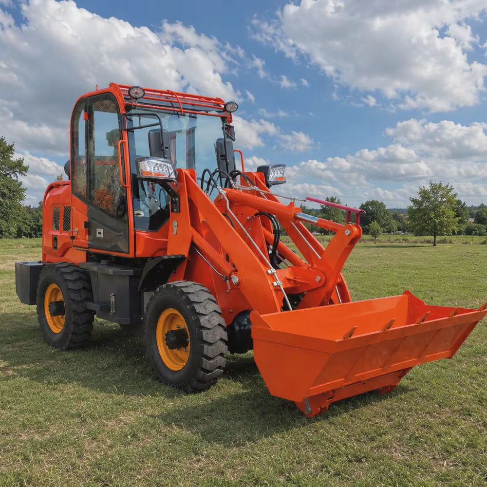 Heavy Equipment Landscaping - 휠로더 프론트 엔드 로더 디젤 건설기계