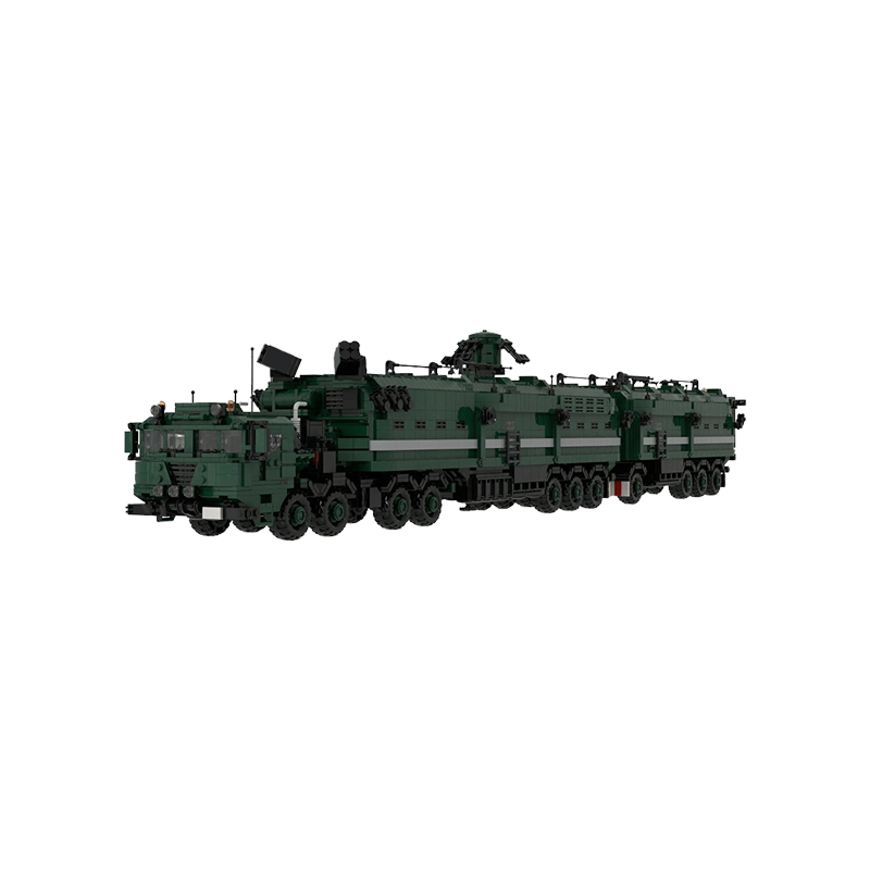 초대형 이동식 지휘센터 모델 MOC 조립 블록 전쟁 장 - Heavy Equipment Center 리뷰 및 가격