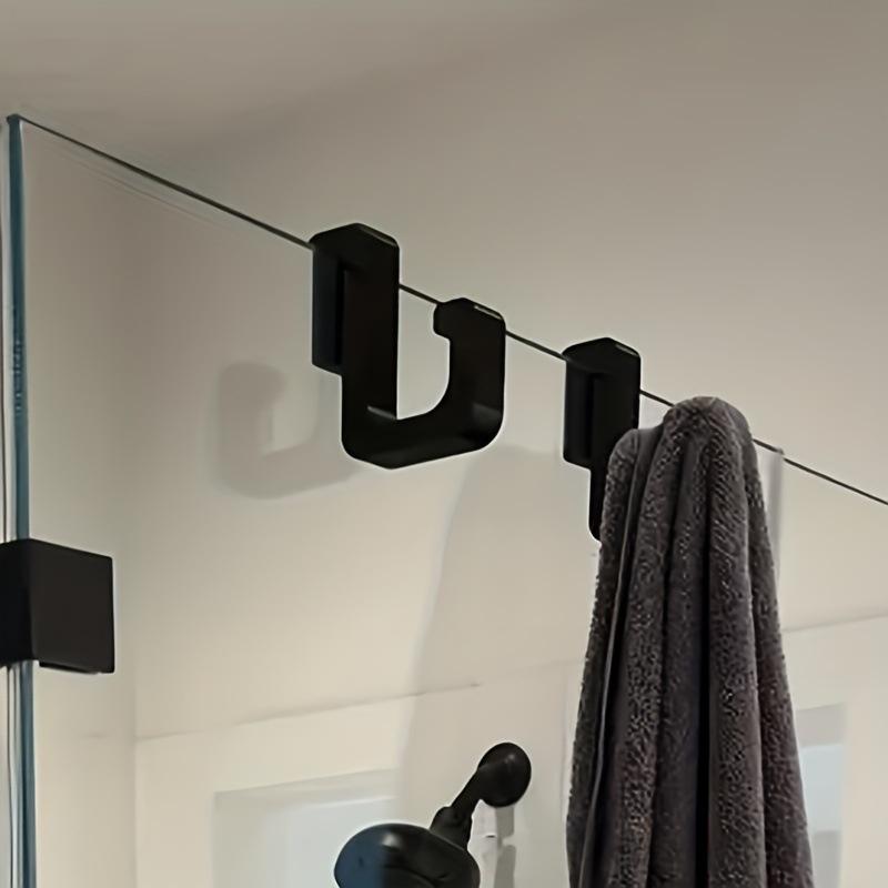 2개입 3D 헤비듀티 샤워 후크, 8mm 유리문에 적합 - Heavy Equipment Glass 리뷰 및 가격