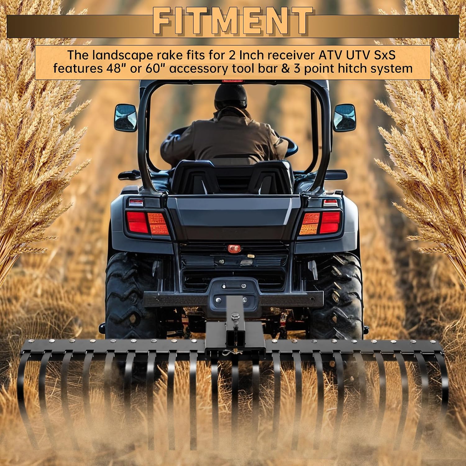 랜드스케이프 레이크 파인 스트로 토우 비하인드 가든 툴 - Heavy Equipment Landscaping 리뷰 및 가격