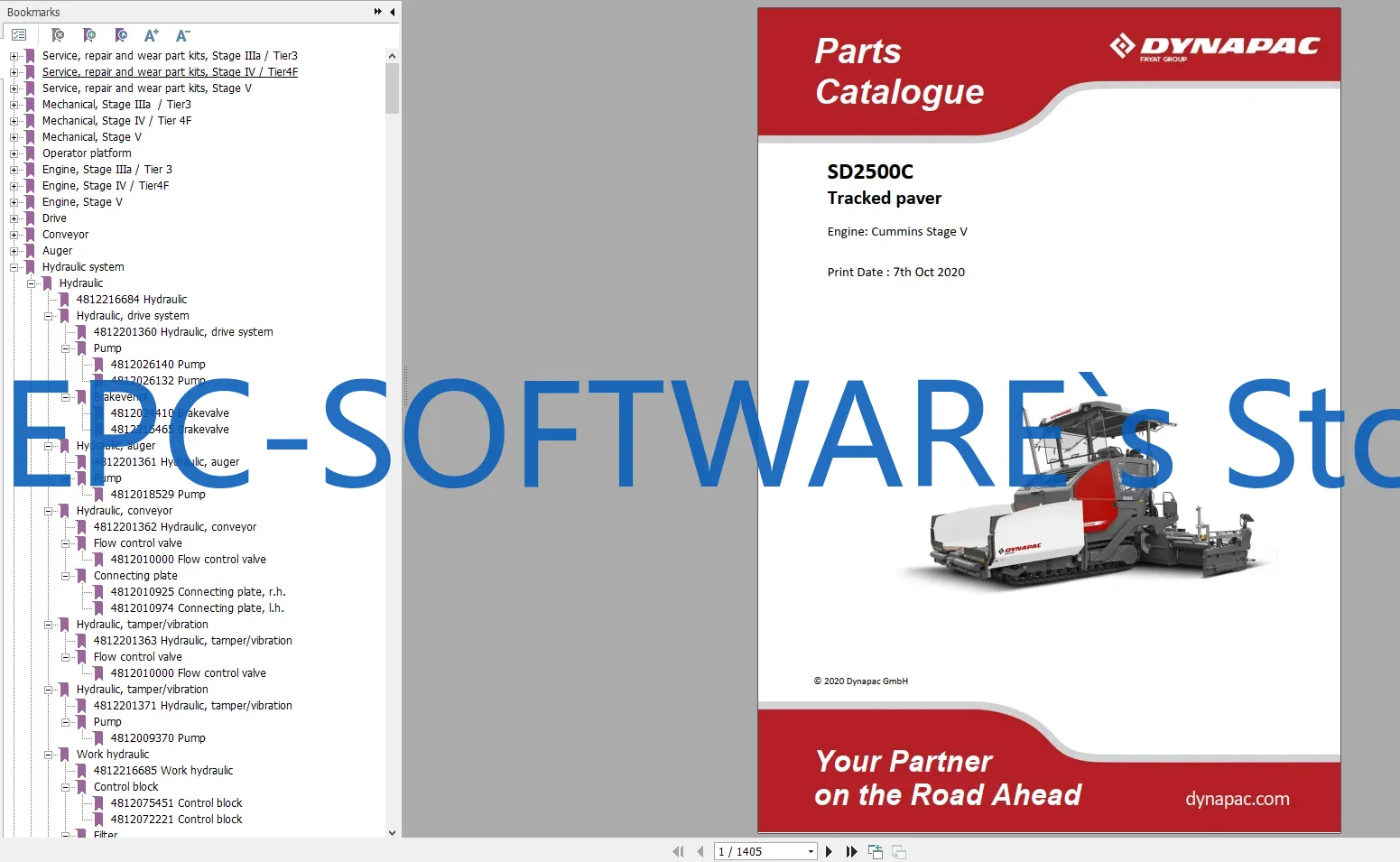 EPC-소프트웨어 Dynapac 중장비 29.7GB P - Heavy Equipment Software 리뷰 및 가격