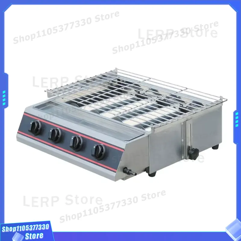 스테인리스 스틸 가스 BBQ 그릴 무연 상업용 주방 장 - Heavy Equipment In Kitchen 리뷰 및 가격